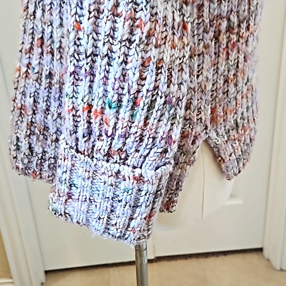 MADEWELL MICKNECK WOOL BLEND MULTICOLORED COZY HEAVY KNIT SWEATER SIZE XS - Picture 7 of 10